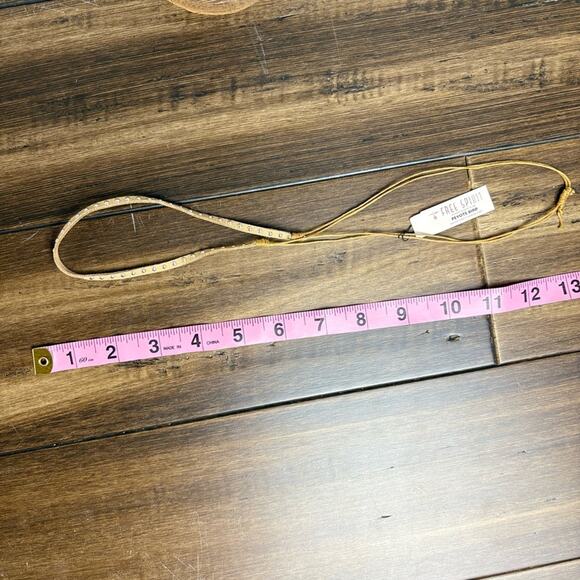 NWT Free Spirit Peyote Bird Suede Wrap Bracelet Anklet Metal Studded Adjustable - Picture 7 of 8